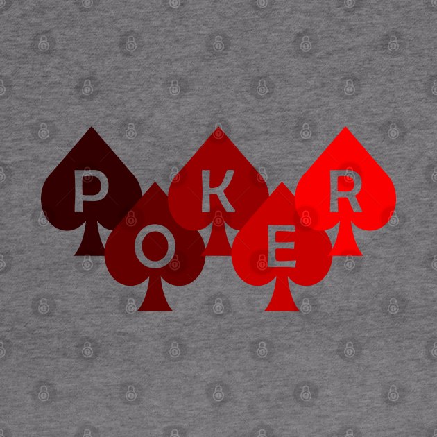 Poker Casino Saying Symbol Shirt Design Gift by Bohnenkern